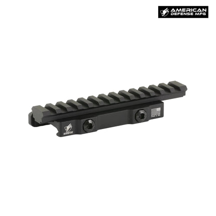 American Defense AD-1700 Quick Detach Riser Mount Fits Picatinny - AD-1700-XLR-STD Scope Riser Mount American Defense Mfg. 