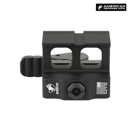 American Defense AD-509T Optic Mount fits Holosun 509T Footprint 1/3 Co-Witness - AD-509T-11-STD Red Dot Mount American Defense Mfg. 