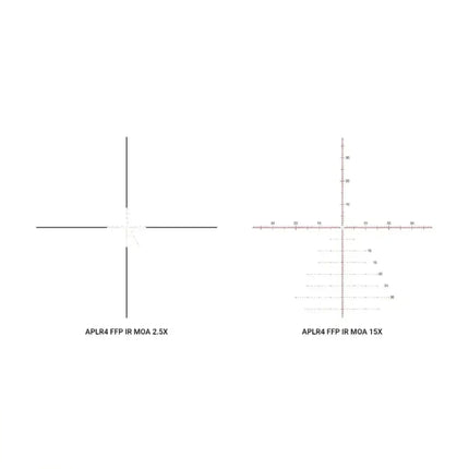 Athlon Optics Ares BTR GEN 2 2.5-15x50 Rifle Scope APLR4 FFP IR MOA Reticle - 212013 Rifle Scope Athlon Optics 