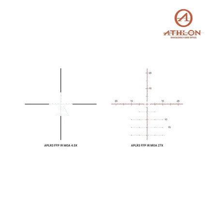 Athlon Optics Ares BTR GEN 2 4.5-27x50 Rifle Scope APLR3 FFP IR MOA Reticle - 212008 Rifle Scope Athlon Optics 