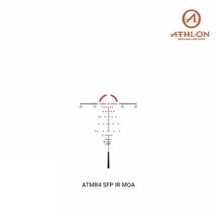 Athlon Optics Helos BTR GEN 2 1-10x28 Rifle Scope ATMR4 SFP IR MOA Reticle 214103 LPVO Rifle Scope Athlon Optics 