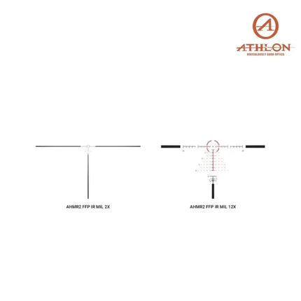 Athlon Optics Helos BTR GEN 2 2-12x42 Rifle Scope AHMR2 FFP IR MIL Reticle 214105 Rifle Scope Athlon Optics 