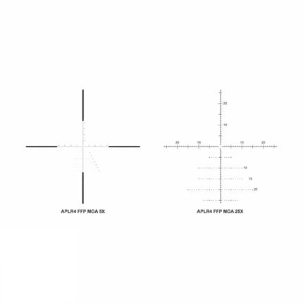 Athlon Optics Midas TAC 5-25x56 Rifle Scope APLR4 FFP MOA Reticle 213080 Rifle Scope Athlon Optics 