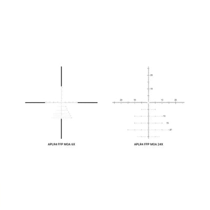 Athlon Optics Midas TAC 6-24x50 Rifle Scope APLR4 FFP MOA Reticle 213076 Rifle Scope Athlon Optics 