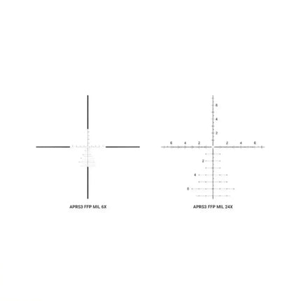 Athlon Optics Midas TAC 6-24x50 Rifle Scope APRS3 FFP MIL Reticle 213077 Rifle Scope Athlon Optics 