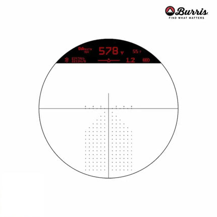 Burris Eliminator 6 Laser Rangefinding Rifle Scope 4-20x52mm X177 Reticle - 200177 Rifle Scope Burris 