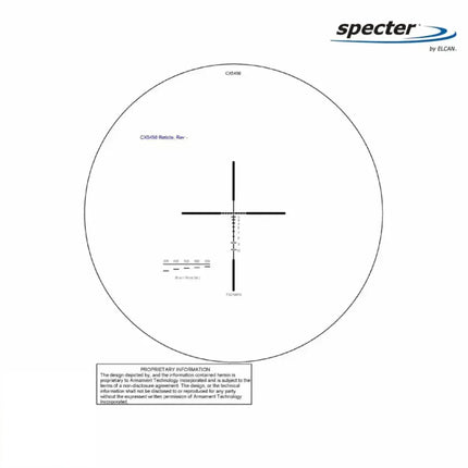 ELCAN SpecterDR 1.5x/6x Rifle Scope 7.62 BDC w/Flip Covers, ARD & A.R.M.S. Levers Black - DFOV6-B146-C20 LPVO Rifle Scope ELCAN SpecterDR 