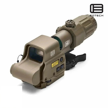 EOTech HHS VIII Hybrid Sight EXPS3-0 HWS with a G33 Magnifer Tan Holographic Weapon Sight EOTech 