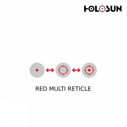 Holosun AEMS Reflex Red Dot Sight with Multi Reticle Red Dot Sight Holosun Technologies 