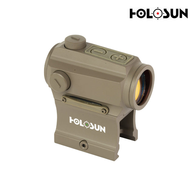 Holosun HE403B-GR-FDE Green Dot Sight 2 MOA Dot Reticle FDE Green Dot Sight Holosun 