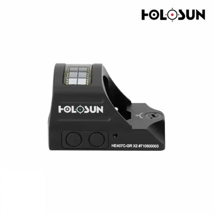 Holosun HE407C-GR-X2 Reflex Green Dot Sight 2 MOA Dot Reticle Green Dot Sight Holosun Technologies 