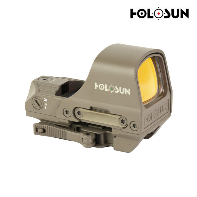 Holosun HE510C-GR-FDE Elite Reflex Green Dot Sight Multi Reticle FDE Green Dot Sight Holosun 