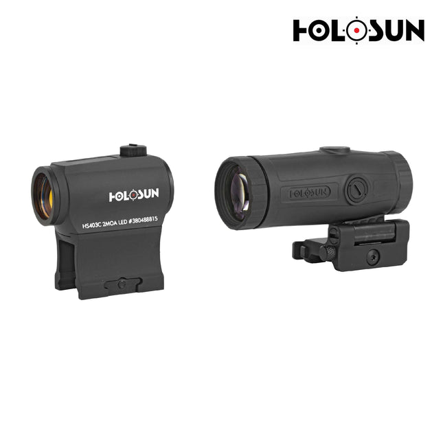 Holosun HS403C Micro Red Dot Sight with HM3X Magnifier Red Dot Sight Holosun 