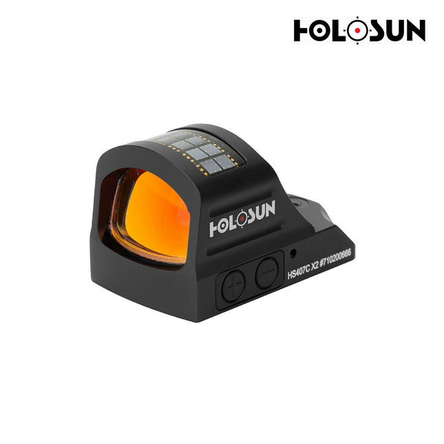 Holosun HS407C-X2 Reflex Red Dot Sight 2 MOA Dot Reticle Red Dot Sight Holosun 