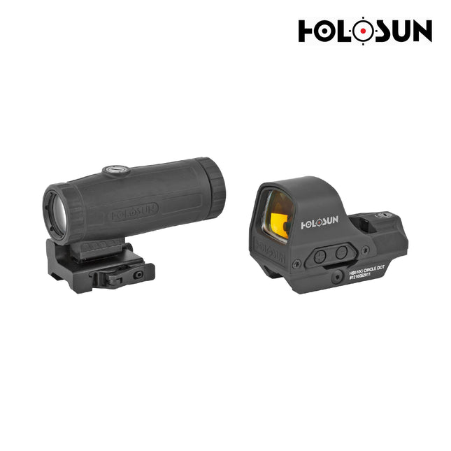 Holosun HS510C Elite Reflex Red Dot Sight with HM3X Magnifier Red Dot Sight Holosun 