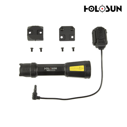 Holosun RAID Flashlight 1000 Lumens/80000 Candela Pressure Switch Weapon Light Holosun 