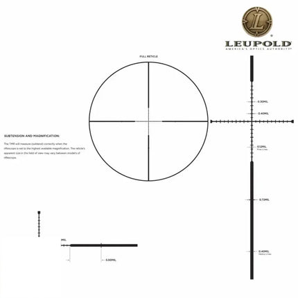 Leupold Mark 3HD 6-18x50 P5 Rifle Scope TMR Reticle 180671 Rifle Scope Leupold 