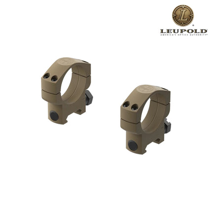 Leupold Mark 4 Scope Rings Aluminium 35mm High FDE - 185237 Rifle Scope Rings Leupold 