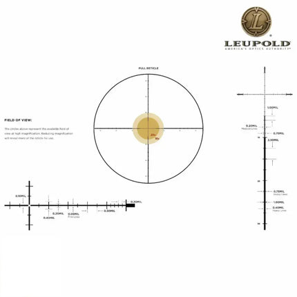 Leupold MARK 4HD 2.5-10x42 Rifle Scope M5C3 FFP TMR Reticle 183740 Rifle Scope Leupold 