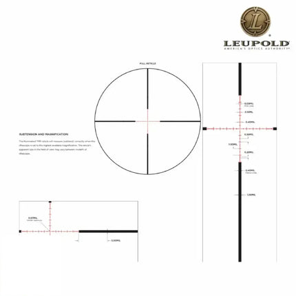 Leupold MARK 4HD 2.5-10x42 Rifle Scope M5C3 SFP illum. TMR Reticle 183737 Rifle Scope Leupold 