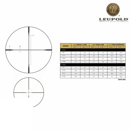 Leupold VX-5HD 2-10x42 CDS-ZL2 Rifle Scope FireDot Duplex Reticle 171389 Rifle Scope Leupold 