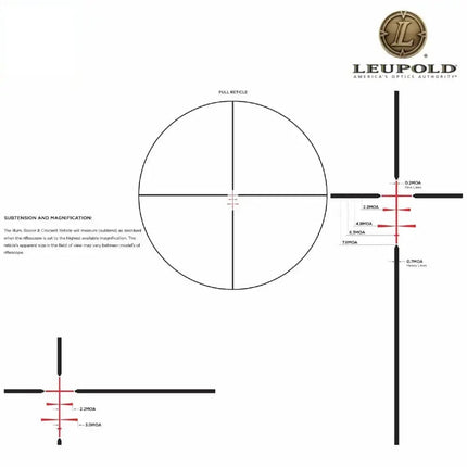 Leupold VX-6HD 3-18x50 CDS-ZL2 Rifle Scope Illum. Boone & Crockett Reticle - 171573 Rifle Scope Leupold 