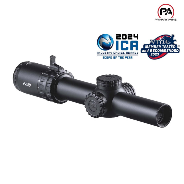 Primary Arms SLx 1-6x24 SFP Rifle Scope Gen IV ACSS Nova Fiber Wire Reticle - MPN: 610183 LPVO Rifle Scope Primary Arms 