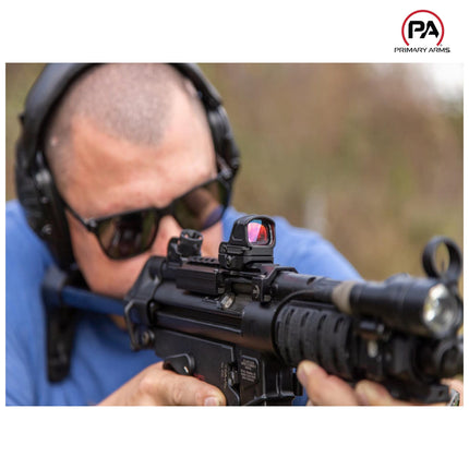 Primary Arms SLx RS-10 1x23mm Mini Reflex Sight 3 MOA Dot - MPN: 810024 Red Dot Sight Primary Arms 