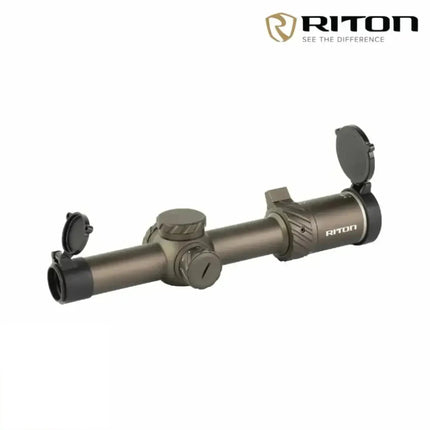 Riton Optics 3 Tactix 1-8x24 Rifle Scope Illum. OT Reticle FDE - 3T18ASIFDE23 LPVO Rifle Scope Riton Optics 