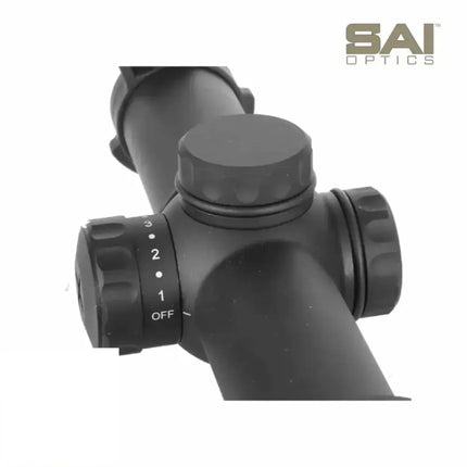 SAI Optics SAI 6 1-6x24mm Rifle Scope No RAF Reticle RNG16-BK22-MB1 LPVO Rifle Scope SAI Optics 