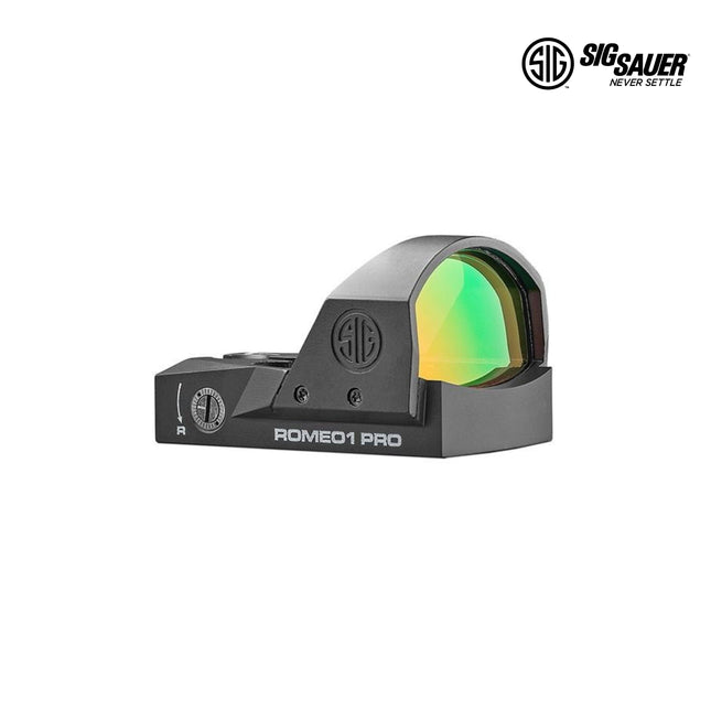 SIG Sauer ROMEO1PRO Reflex Red Dot Sight 6 MOA Dot Reticle Black SOR1P101 Red Dot Sight SIG Sauer 