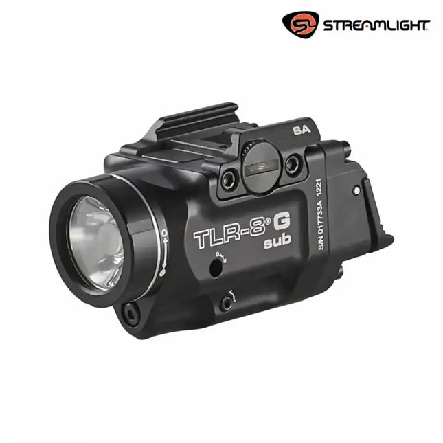 Streamlight TLR-8 Sub Weapon Light with Green Laser Springfield Hellcat 69439 Weapon Light Streamlight 