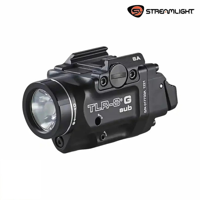 Streamlight TLR-8 Sub Weapon Light with Green Laser Springfield Hellcat 69439 Weapon Light Streamlight 