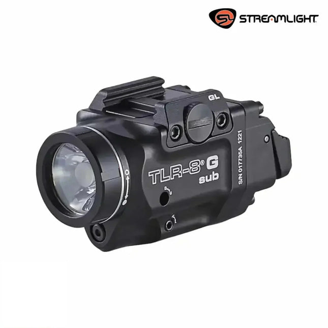 Streamlight TLR-8G Sub Weapon Light with Green Laser for Glock 43X & 48 69431 Weapon Light Streamlight 