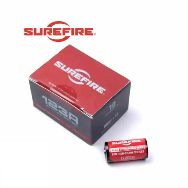 SureFire CR123A Lithium Batteries Box of 12 SF12-BB Batteries SureFire 