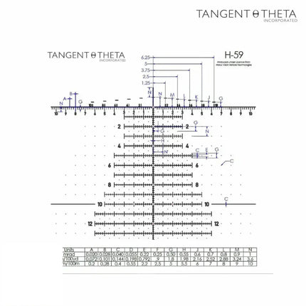 Tangent Theta TT525P 5-25x56mm Rifle Scope HORUS H59 Reticle Black 800100-0007 Rifle Scope Tangent Theta 