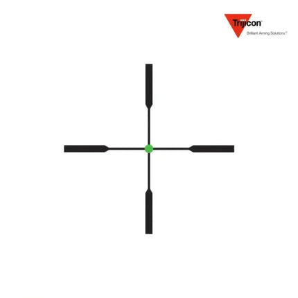 Trijicon AccuPoint 1-6x24 Rifle Scope Duplex Crosshair w/ Green Dot Reticle - TR25-C-200080 LPVO Rifle Scope Trijicon 