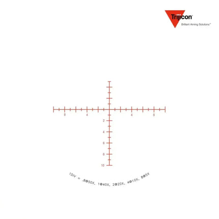 Trijicon Tenmile 5-50x56 SFP Rifle Scope Red/Green MOA Long Range Reticle - TM5056-C-3000016 Rifle Scope Trijicon 