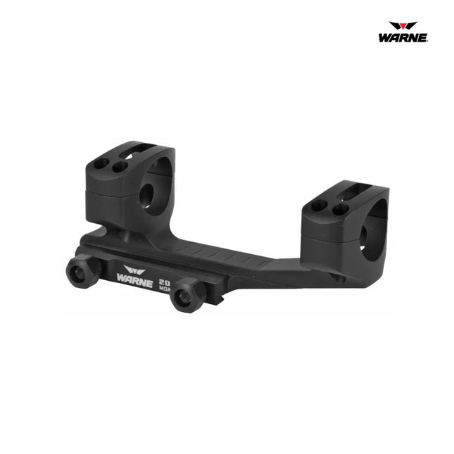 Warne 20 MOA Mount 1 Inch Fits AR Rifles Extended Skeletonized - LRSKEL1TW Rifle Scope Mount Warne 