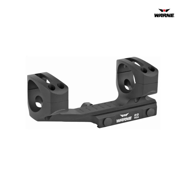 Warne 20 MOA Mount 34mm Fits AR Rifles Extended Skeletonized - LRSKEL34TW Rifle Scope Mount Warne 