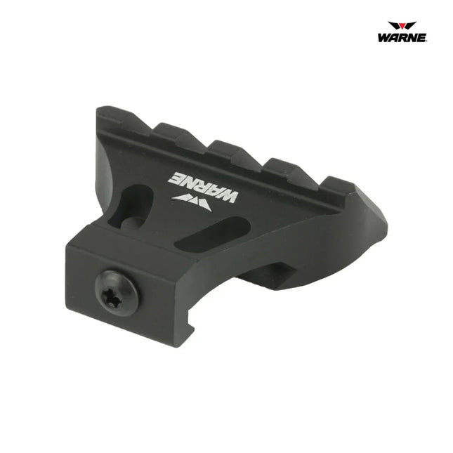 Warne 45 Degree Mount Fits Picatinny Black - A645TW 45 Degree Mount Warne 