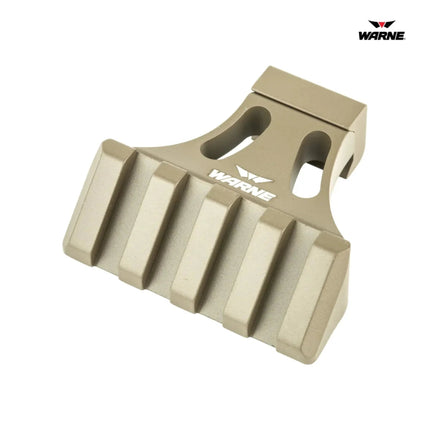 Warne 45 Degree Mount Fits Picatinny Desert Tan - A645DE 45 Degree Mount Warne 