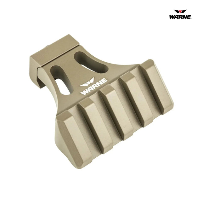 Warne 45 Degree Mount Fits Picatinny Desert Tan - A645DE 45 Degree Mount Warne 