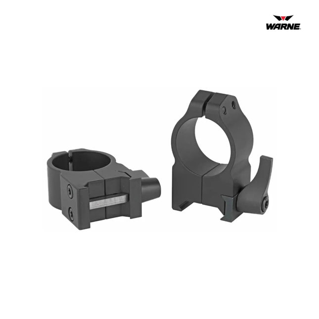 Warne Maxima Quick Detach Ring 1 Inch High - 202LM Rifle Scope Rings Warne 