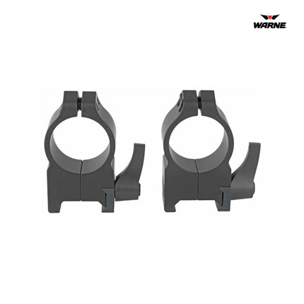 Warne Maxima Quick Detach Ring 1 Inch High - 202LM Rifle Scope Rings Warne 