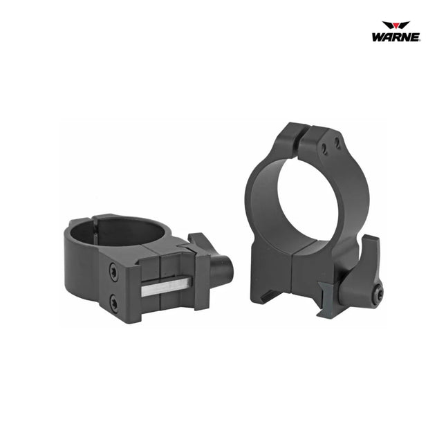 Warne Maxima Quick Detach Ring 30mm High - 215LM Rifle Scope Rings Warne 