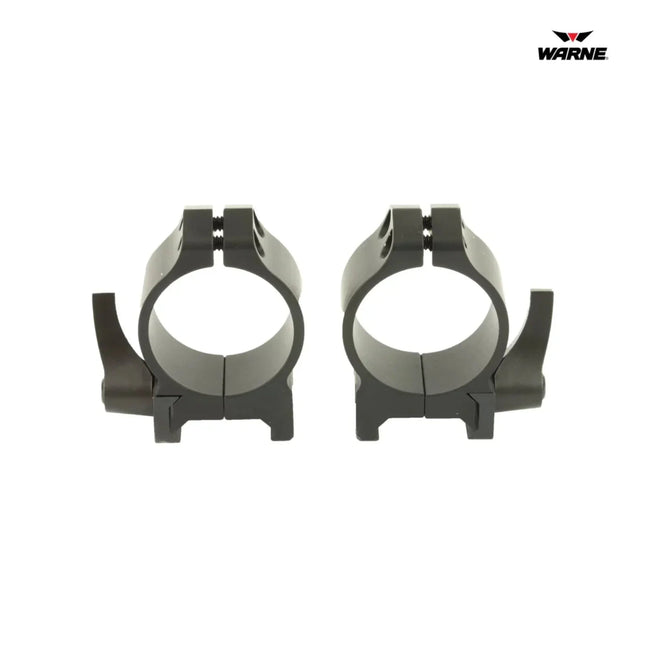 Warne Maxima Quick Detach Ring 30mm Low - 213LM Rifle Scope Rings Warne 