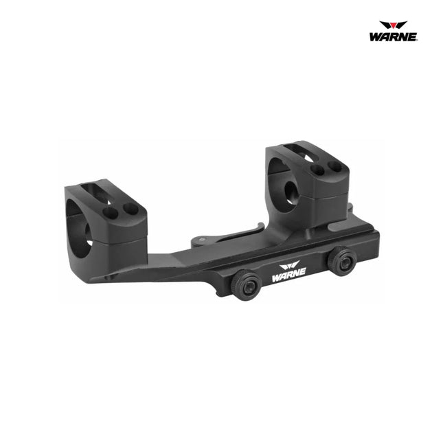 Warne QD Cantilever Mount 1 Inch Fits AR Rifles Extended Skeletonized - QDXSKEL1TW Rifle Scope Mount Warne 